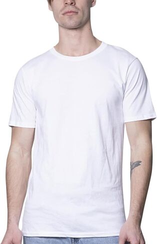 Go2 Men's Bamboo Viscose Short Sleeve T-Shirt, Made in USA in Saudi Arabia