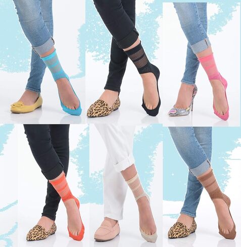 KEYSOCKS Women's LOWKEY No Show Socks for Women - The Metallic Magic: No-Slipping - Low Cut Keys (Ankle) Socks in Saudi Arabia
