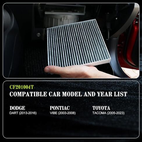 Cabin Air Filter- Coconut Shell Activated Carbon Replacement for Car Passenger CP134 CF10134 -Applicable for Honda Civic CR-V Odyssey Passport and Acura CSX ILX MDX RDX TLX RLX,more+ in Kuwait