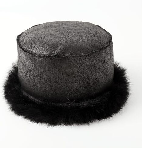 Winter Faux Fur Hat Warm Trapper Hat Cossack Russion Style Hat for Women in Saudi Arabia