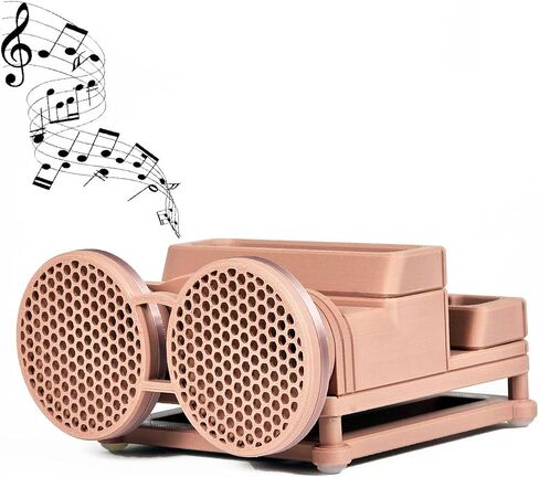 Sound Amplifier Stand Holder for Cell Phone, Emotional Mobile Phone Louder Sound Speaker (Matte Malt Clay) in Saudi Arabia