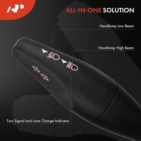 A-Premium Multifunction Switch Turn Signal Switch Headlamp High/Low Beam Switch Compatible with Ford Focus 2000-2007, Replace # YS4Z13341AA in Saudi Arabia