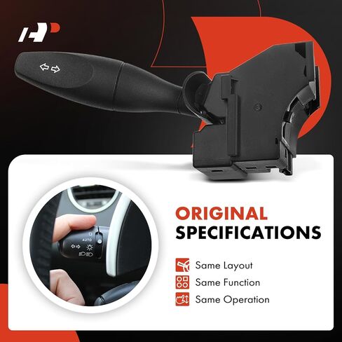 A-Premium Multifunction Switch Turn Signal Switch Headlamp High/Low Beam Switch Compatible with Ford Focus 2000-2007, Replace # YS4Z13341AA in Saudi Arabia