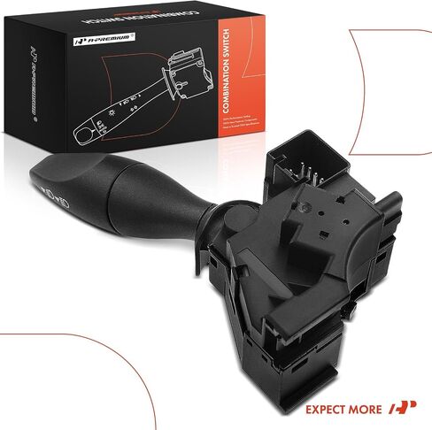 A-Premium Multifunction Switch Turn Signal Switch Headlamp High/Low Beam Switch Compatible with Ford Focus 2000-2007, Replace # YS4Z13341AA in Saudi Arabia