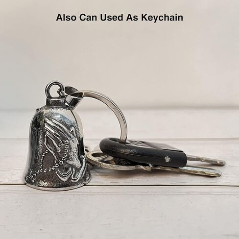 Motorcycle Bell for Luck, Bell with Hanger, Drive Safe for Bikers Riders in Kuwait