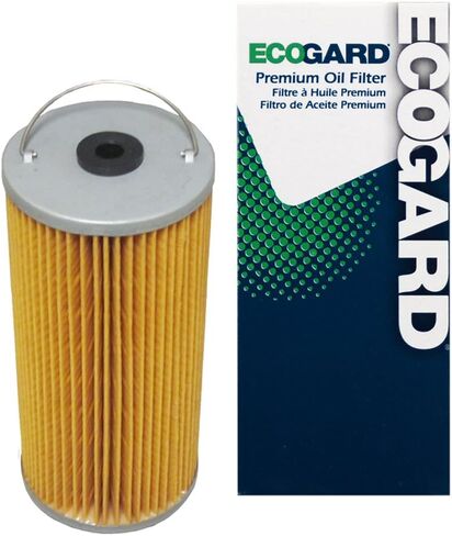 ECOGARD X4756 Premium Cartridge Engine Oil Filter for Conventional Oil Fits Mercedes-Benz SL500 5.0L 1994-1998, S500 5.0L 1994-1999, S420 4.2L 1994-1999, 500SL 5.0L 1990-1993, E420 4.2L 1994-1997 in Saudi Arabia