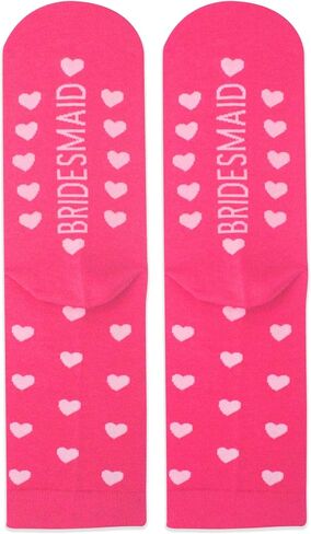 Heart Socks, Wedding Socks, Mothers Day Socks Gifts, Wedding Party Gift, Socks For Women. in Saudi Arabia