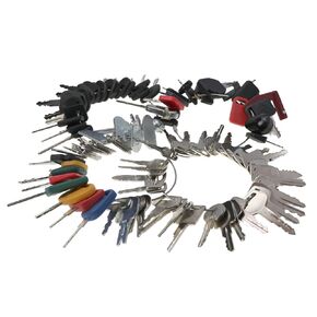 Solarhome 100 Keys Heavy Equipment/Construction Ignition Key Set Compatible with Heavy Equipment Volvo John Deere Bobcat New Holland Komatsu and More