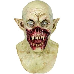 MOLEZU Vampire Mask Zombie Head Mask for Adult, Scary Horror Creepy Demon Monster Mask for Halloween Costume Party