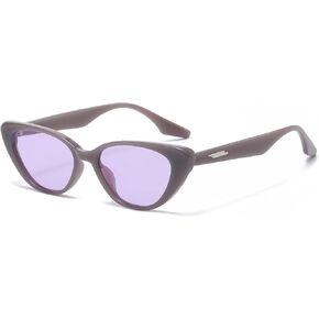 Cyxus Trendy Cat Eye Sunglasses for Women UV Protection Fashion Thick PC Frame Ladies Shades