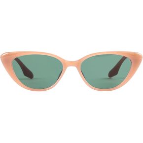 Cat Eye Sunglasses for Women Men, Trendy Retro Narrow Chic Style Designer Sun Glasses UV400 Protection