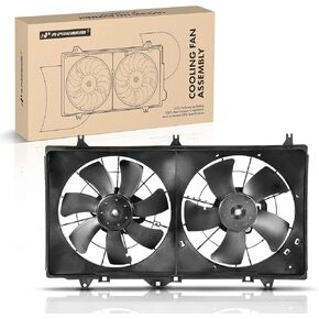 A-Premium Engine Radiator Cooling Fan Assembly Compatible with Select Chevrolet Models - Camaro 2012 2013 2014 2015, 6.2L - Replace# 19355766, 22762591