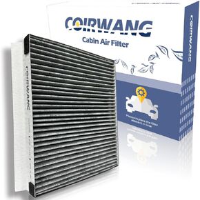 CF10735 Cabin Air Filter; Compatible with Genesis G70, G80, G90, GV70, GV80; Replacement Hyundai Equus, Genesis, Kia K900, Stinger, Telluride, Telluride - 97133-J5000 w/Activated Carbon