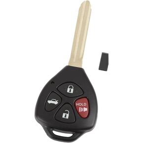 Keyless Entry Remote for Toyota Corolla 2010-2012 315Mhz GQ4-29TG 4 Button Reusable | Control Replacement Car Key Fob 1 Pcs