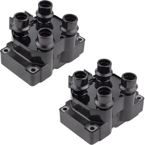 BOXI Set of 2 Ignition Coil Pack Compatible for Ford Lincoln Mazda Mercury F150 F250 Contour E150 Escort Explorer Mustang Ranger Town Car Expedition Mark B2300 B2500 2.3 4.6 / FD487 C924 88F12029A1A
