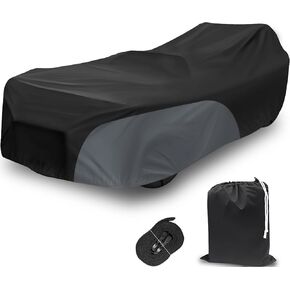 Polaris Slingshot Cover, Waterproof Windproof Sunproof Outdoor Protection Internal Composite Cotton Compatible with Slingshot/S/SL/SLR/SLR LE, with Reflective Strips, Black&Grey
