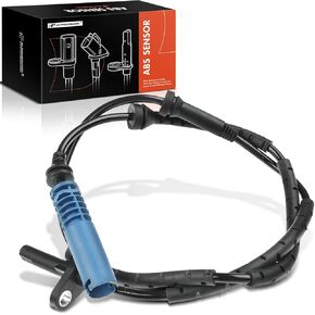A-Premium ABS Wheel Speed Sensor Compatible with BMW Models - X3 2004 2005 2006 2007 2008 2009 2010 - Front Driver and Passenger Side, 2-PC Set, Replace# 34523405906, 34523420330