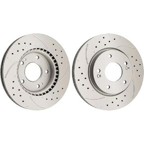 Torchbeam 31453 Front Brake Rotors For 2007-2010 E-l-antra 2pcs Disc Brake Rotor Replacement