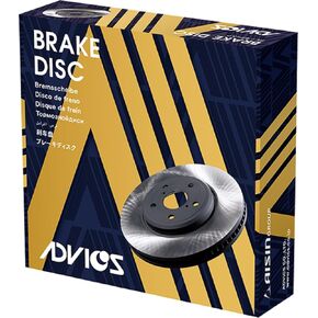 A6F1062 OEM ADVICS Ultra-Premium Disc Brake Rotor - Compatible with Select Lexus ES250, ES300h, ES350, UX200, UX250h; Toyota Avalon, C-HR, Camry, RAV4, Venza; Front; SINGLE