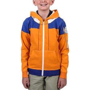 Bioworld Naruto Uzumaki Naruto Cosplay Boys Zip-Up Hoodie