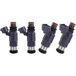4Pcs Fuel Injectors ANGLEWIDE INP-782 Fuel Injectors Set fit for 2001-2003 for Mazda for Protege 2.0L, 2002-2003 for Mazda for Protege5 2.0L, 4 Holes