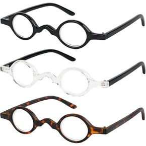 Success Eyewear Reading Glasses Set of 3 Spring Hinge Professor Readers for Men and Women Quality Fashion Glasses for Reading