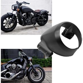 Motorcycle Aluminum Fairing for Indian Scout Bobber Twenty Rogue Headlamp Fairing Indian Scout Accessories Headlight Fairing Windshield Scout Sixty Scout Bobber Sixty (2015-2024)