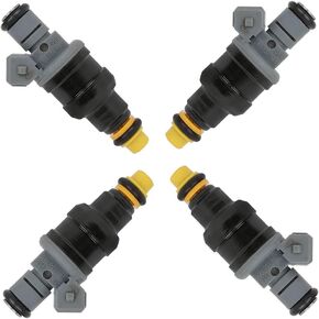 For Chrysler for Dodge Fuel Injectors 0280150965 Fuel Injectors Set fit for 95-99 for Chrysler Sebring, 95-99 for Dodge Avenger/Neon, 95-99 for Mitsubishi Eclipse,4 Holes 4Pcs Fuel Injector
