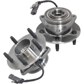 513189 2 Pack Front Wheel Hub and Bearing Assembly for Chevy Equinox 2005 2006, for Pontiac Torrent 2006, for Saturn Vue 2002-2007 5 Lugs w/ABS Pair