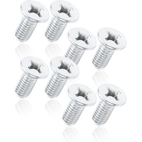 ESEWALAS 8PCS Stainless Steel Brake Disc Rotor Screws,93600-06014-0H Screw Rotor Brake Disc Retaining Screws Kit,Brake Rotor Screw Replacement for Front and Rear,Compatible with Most Cars