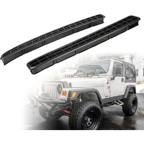 Hard Top Grille Exhauster Vent (Left Driver & Right Passenger Side) Compatible with Wrangler TJ 1997-2002 Replace 55036306 55036307