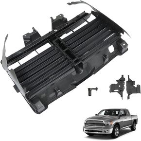 601-426 68302660AB Automobile Radiator Active Grille Shutter Window Assembly Replacement for 2013-2018 Ram 1500 3.6L 5.7L CH1206110 AGS1003 68302660AA