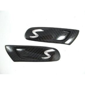 ATEX Dry Carbon Side Markers Scuttle Vents Overlay Cover Sticker for Cooper S F55/F56 MK3 2014 Up
