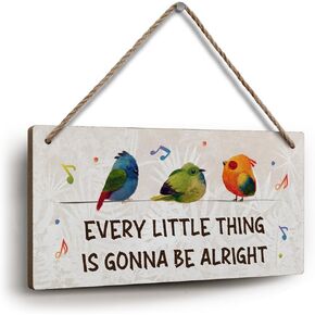 YZEXEZY It's Fine I'm Fine Everything is Fine Sign 6"x12"Funny Home Office Wall Decor Cute Inspirational Gift for Work, Office, Christmas
