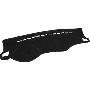 Dash Cover - Car Center Console Non-Slip Dash Board Mat - for Kia Rio 2006-2011 - Polyester Black - 1Pc