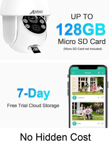 2K Security Camera Outdoor-Solar Security Cameras Wireless Outdoor with 360° View, Smart Siren, Spotlights, 3MP Color Night Vision, AI Human Detection, 2-Way Talk, Compatible with Alexa, Q3 in Saudi Arabia
