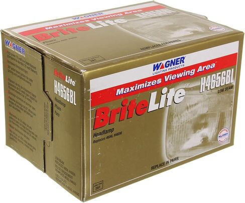 صندوق المصابيح الأمامية Wagner BriteLite H4656BL مكون من قطعة واحدة in Saudi Arabia