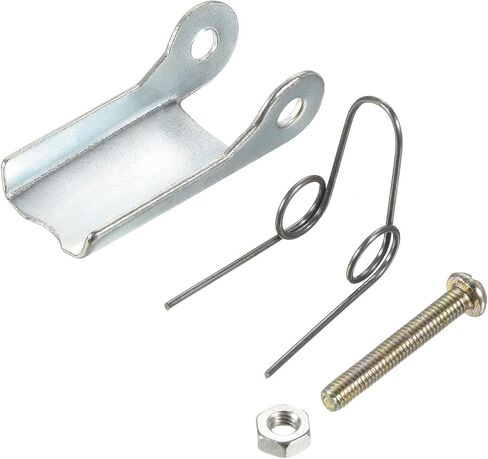 PATIKIL 1.3 Inch Replacement Hooks Latch, 2 Pack Metal Towing Receiver Hitch for Clevis Hook Trailer, Silver in Saudi Arabia