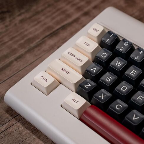 PBT Keycaps - Banana Keycap Set Double Shot PBT Keycaps RSA Profile 160 Keys Custom Keycaps Set for Mechanical Keyboard Keycaps in Kuwait