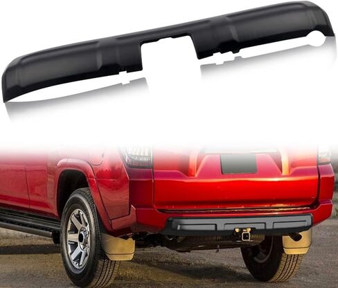 قالب المصد الخلفي للوحة الستارة السفلية متوافق مع Toyota 4Runner 2014-2024 أسود غير لامع (غير مناسب لـ Limited & TRD Sport) in Kuwait