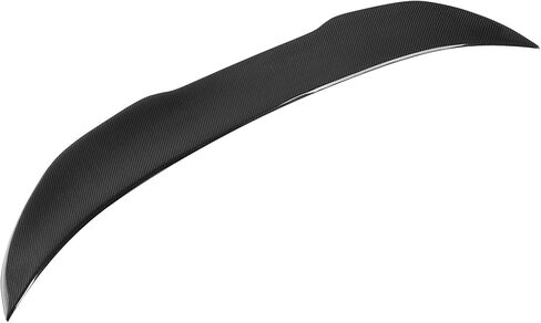 MotorFansClub سبويلر من ألياف الكربون الحقيقية، جناح سبويلر خلفي مناسب لسيارات BMW F30 3 Series 2012-2018، مناسب لسيارة F80 M3 سيدان 2014-2019، مناسب لـ 318i 320i 325i 328i 330i 335i 340i PSM Style Duckbill Wing Lip in Kuwait