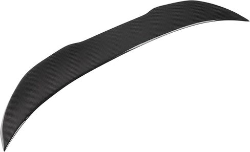 MotorFansClub سبويلر من ألياف الكربون الحقيقية، جناح سبويلر خلفي مناسب لسيارات BMW F30 3 Series 2012-2018، مناسب لسيارة F80 M3 سيدان 2014-2019، مناسب لـ 318i 320i 325i 328i 330i 335i 340i PSM Style Duckbill Wing Lip in Kuwait