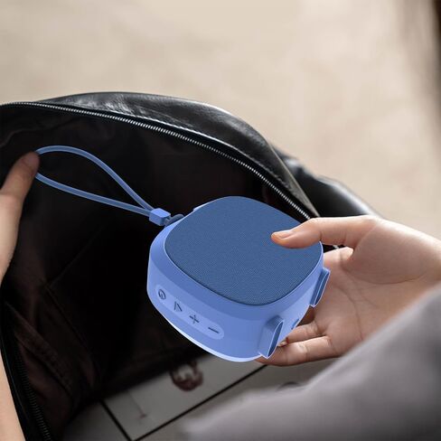 Portable Bluetooth Speakers, RGB Lights TWS Speakers，Wireless IPX5 Waterproof Mini Speaker with Loud Stereo Sound,15 Hours Playtime, Rechargeable Battery, Black. in Saudi Arabia