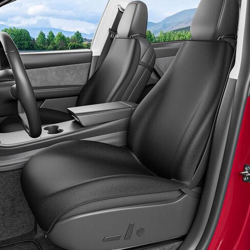 PTYYDS Front Car Seat Covers Compatible with Universal SUV Pickup Car Neoprene Seat Protectors Black Seat Covers Replacement for Car Accessories (2Pcs) in Saudi Arabia