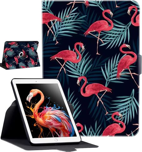 Rotating Case for iPad 9.7 inch 6th/5th (2018/2017), and iPad Air 2 with Auto Sleep/Wake, Unicorn in Saudi Arabia