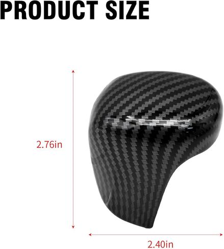 MDEOOSKY والعتاد التحول المقبض استبدال غطاء لهوندا سيفيك 10th الجنرال 2016-2021 ABS ألياف الكربون الأسود نمط ناقل حركة أوتوماتيكي رافعة الكسوة in Kuwait