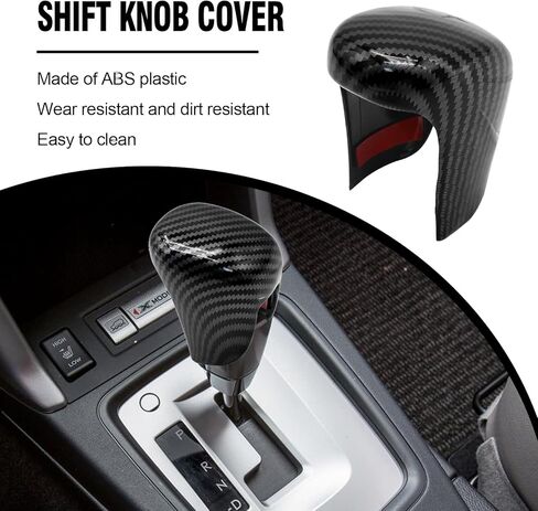 MDEOOSKY والعتاد التحول المقبض استبدال غطاء لهوندا سيفيك 10th الجنرال 2016-2021 ABS ألياف الكربون الأسود نمط ناقل حركة أوتوماتيكي رافعة الكسوة in Kuwait