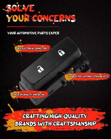 استبدال مفتاح التحكم في قفل الباب مناسب لسيارة Chevy Silverado 1500 2500HD 2008-2013 GMC Sierra 1500 2500 HD 2008-2013 GMC Sierra Denali 2500HD 3500HD 2011-2014 15804093 SW9550 in Saudi Arabia