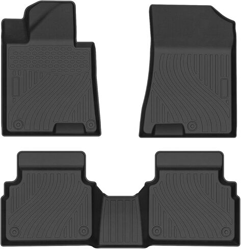 Floor Mats for Hyundai Sonata FWD 2020-2023, Kia K5 2021-2023, Only for FWD Models, All Weather Protection, 3pcs FloorLiner Combo Set in Saudi Arabia