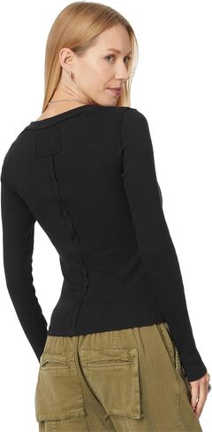 Free People Womens Its On Cardi Black Medium in Saudi Arabia